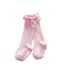 Velvet Bows on Socks Socks Little Palace Store